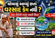ગુજરાતમાં ચોમાસું આવી ગયું, છતાં વરસાદ કેમ નથી? જાણો સાચું કારણ