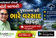 મોટા સમાચાર: 31 જુલાઈથી ગુજરાતમાં મેઘરાજાનો મહાધમાકો! 3 ઓગસ્ટ સુધી ભારે થી અતિભારે વરસાદની આગાહી